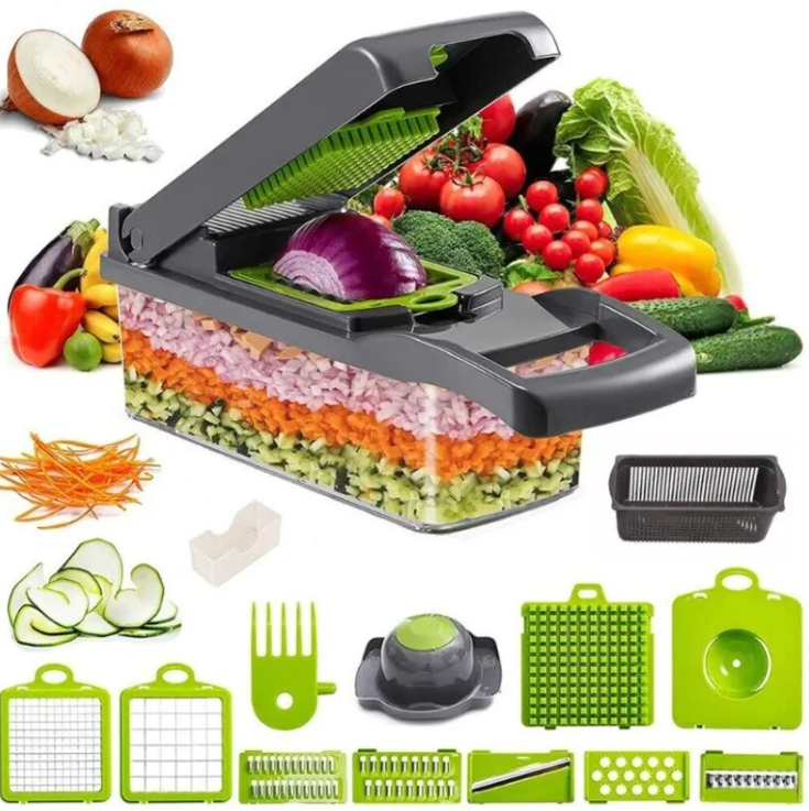 Premium 15-in-1 Kitchen Vegetable Chopper