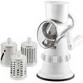 3-in-1 Rotary Vegetable Slicer & Grater